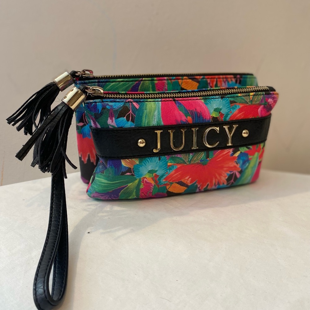 Juicy Couture  Wristlet | Juicy Couture Gorgeous Wristlet Color: Colorful/floral